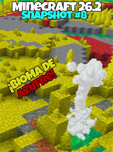 Nuevo bioma en Minecraft! #minecraft #minecraftjavaedition #review #snapshot