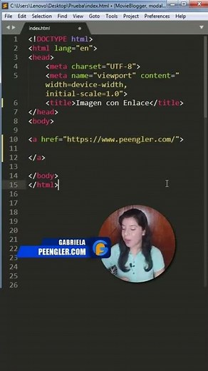 Cómo crear una imagen con enlace en tu página web