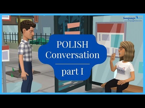 Polish Conversation: part 1 - Learn Polish through cartoons (with audio and subtitles)