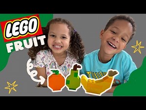 How to Make LEGO Fruit Easy Build For Kids