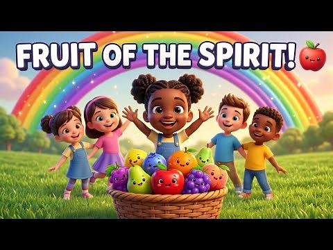 🍎 Fruit of the Spirit Song for Kids | 9 Fruits of the Spirit | Galatians 5:22-23