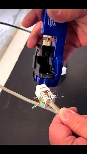 228K views · 746 reactions | Cat5 Crimping tool wiring network #today #cat5 #wiring | ROAD LIFE | Facebook