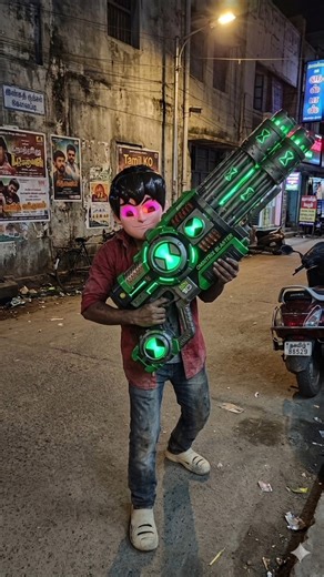 The ben10 Gun🔫 unboxing testing toys short video 🔥 #unboxing #toyswala #toyplane