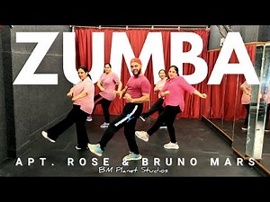 APT. – Rose x Bruno Mars Zumba 💖 | Full Body Dance Workout for Weight Loss #fitness