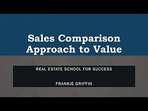 Sales Comparison Approach to Value