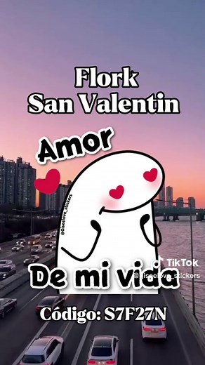 Flork San Valentin Stickers - Giseelove 💖