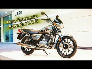 Hero Electronic Splendor 2025 | The India's First Electric Splendor? Full Review & Ride Test! ⚡️🇮🇳