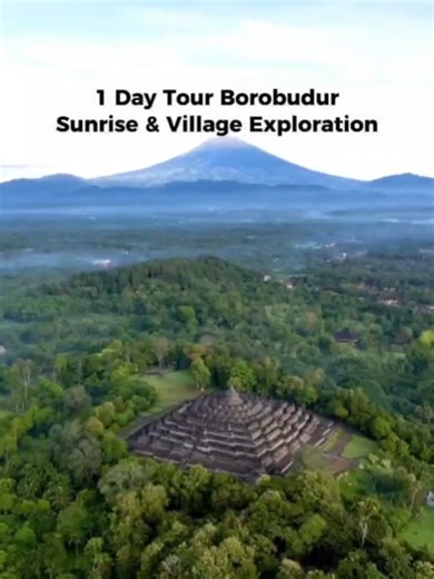 1 day tour Borobudur Sunrise & Village Exploration Wake up early for one of the most magical experiences in Indonesia. The Destination : 1. Borobudur Tample 2. Pawon & Mendut Tample 3. Candirejo Villa Tour Come and explore Borobudur with Bara Wisata ‼️ #baratravelindonesia #traveltips #borobudur #exploreborobudur #centrajava