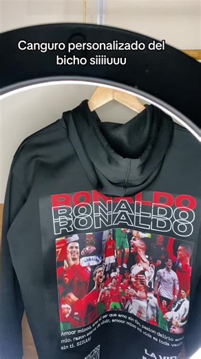 Canguro Personalizado CR7: El Mejor para Fans