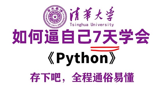 【全600集】清华大佬终于把Python全套教程讲完了！2025最新版，从零基础小白到Python全栈，全程通俗易懂！逼自己7天学会，少走99%的弯路！