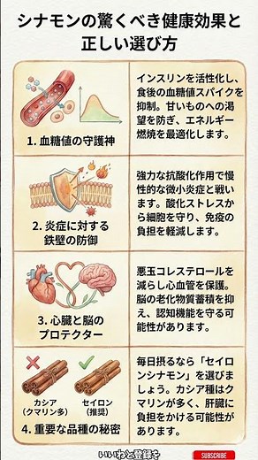 【若返りスパイス】シナモンの凄い効果と、絶対に知るべき「正しい選び方」