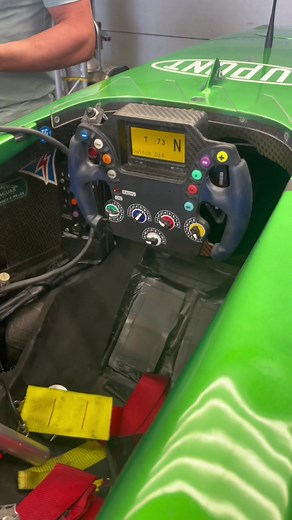 2004 Jaguar V10 F1 Car with Original Green Color