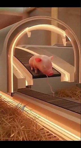 🤯 Unbelievable: This Automation System Increases Litter Size and Speed! (Modern Pig Farming)