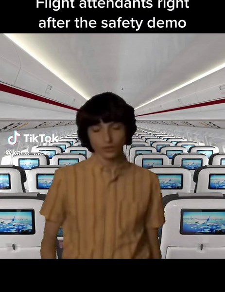 Flight Attendant's Safety Demo: A Unique Perspective