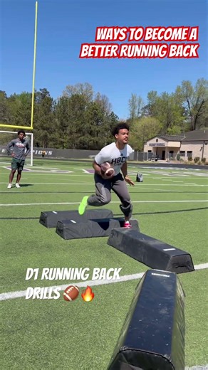 Become a Better Running Back with These Drills 💨🏈 | RB Training for Speed, Cuts & Power