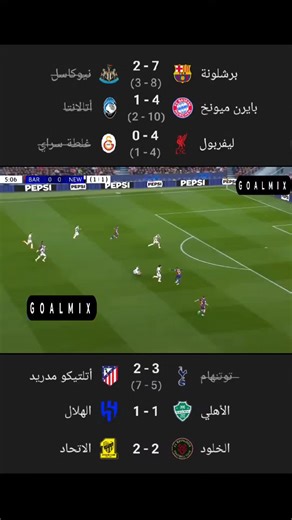 أهداف مباريات اليوم أهداف مباراة برشلونة و نيوكاسل اهداف مباراة بايرن ميونيخ و أتالانتا اهداف مباراة ليفربول و غلطة سراي اهداف مباراة توتنهام و اتليتيكو مدريد اهداف مباراة الاهلي و الهلال اهداف مباراة الخلود و الاتحاد كل حقوق النشر تذهب اصحاب القنوات و المنصات #اهداف مباريات اليوم جميع #ملخص اهداف اليوم جميع #برشلونة #ليفربول #الشعب_الصيني_ماله_حل😂😂