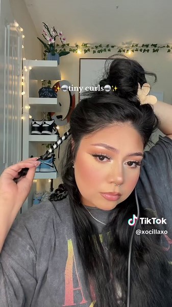Tiny Curls 9mm Curling Wand Tutorial