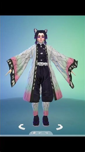 Shinobu Kocho | Demon Slayer | #sims4 #demonslayer #shinobukocho #kimetsunoyaiba