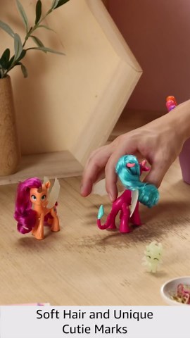 My Little Pony: Tell Your Tale Dragon Light Reveal, 3 Glow in The Dark Dolls, 3-Inch Scale Toys for Girls and Boys Ages 4+