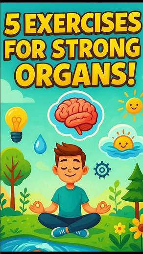 Ye 5 Exercise Se Organs Banenge Strong!#healthtips #youtubeshorts #bestexercise