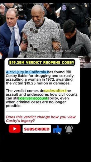 Jury Holds Bill Cosby Liable in 1972 Assault Case