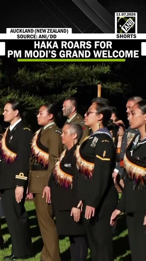 Watch: PM Modi welcomed with Maori tribe’s folk ‘Haka’ dance in New Zealand