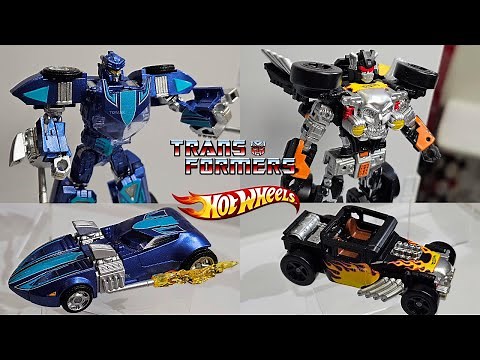 2025 New York Toy Fair Transformers X Hot Wheels Collab TWIN MILL + BONE SHAKER Reveal!!