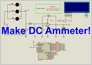 Ampere meter using PIC microcontroller - Lab Projects BD