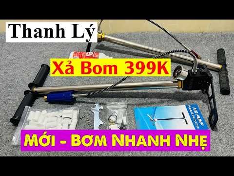 400K . Bơm Tay Cao Áp PCP Mới Nhất - Siêu Khỏe | Bơm Súng PCP Condor - Fx | Thanh Lý Bơm Cao Áp PCP