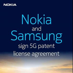 We announced today a new cross-license patent agreement with Samsung. Under the agreement, which covers Nokia’s fundamental inventions in #5G and other technologies, Samsung will make payments to Nokia for a multi-year period beginning 1 January 2023. ▶️Read more: https://nokia.ly/3HlDdL0 | Nokia