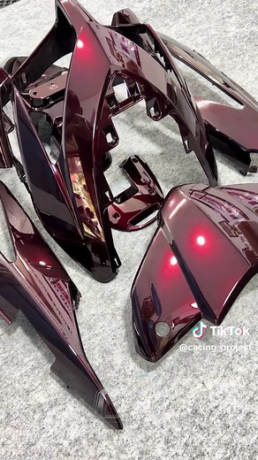 Repainting a Vario Body in Moonlight Red