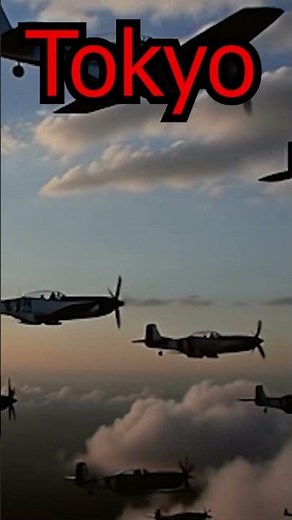 How the P-51 Mustang Shocked Japanese Pilots Over Tokyo #short