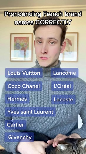Let’s get French brand names right from now on! 🤣🇫🇷 #french #paris #fashion #pronunciation