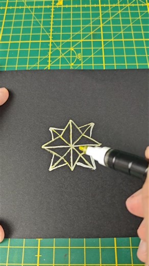 Drawing Star with Glowing Marker