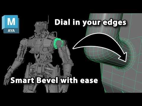 An introduction to Smart Bevel in Maya 2027