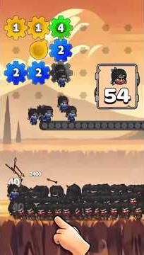 Gear war game New LeveL 1588 review #gearwar #shorts #gameplay