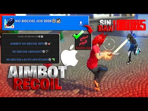 NO-RECOIL PANEL FOR IPHONE / AIMBOT FILE FOR iOS / FREE FIRE 2026✅