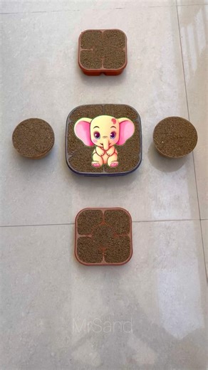 🍕Beautiful🍕 Sand Cake Making And Smash🍟फोड़ने का काम 🍔#shortsfeed #youtube #viral