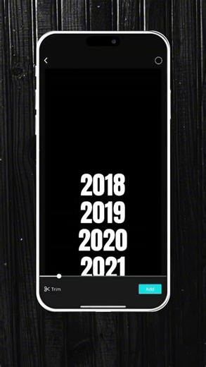 🎞️ CapCut’s Year Scrolling Effect Tutorial