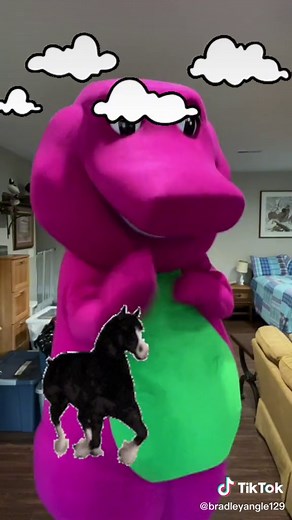 Barney the Dinosaur Performs 'Castles So High' Part Two