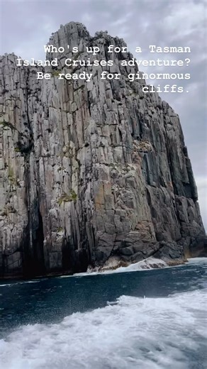 The captivating Jurassic cliffs and rock formations along the Tasman Peninsula are simply awe inspiring. Thanks to @gahanies_on_tour for sharing this stunning footage from their recent Tasman Island Cruise, showcasing the rugged coastline we get to explore everyday. | Pennicott Wilderness Journeys