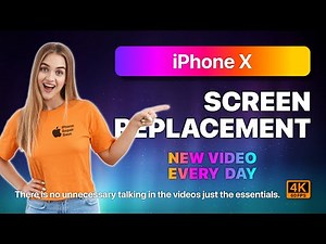 iPhone X screen replacement | Broken screen repair guide | How to change iPhone screen