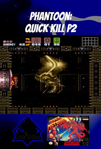 19K views · 398 reactions | Super Metroid - Phantoon - Quick Kill P2 #reels https://www.youtube.com/@Cycle-Soldier Please Sub! | 홲횢회횕횎 횂횘횕획횒횎횛 | Facebook