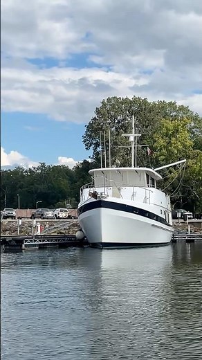 Great Loop Boat. MV Cetus the whale #greatloop #boat #kadeykrogen