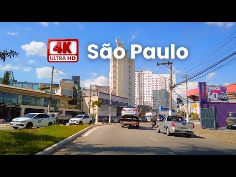 🇧🇷 Santo Amaro até a Chácara Flora, São Paulo 4K