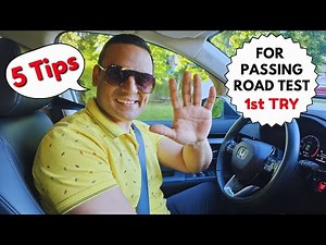 5 Tips to PASS the ROAD TEST in the First Attempt | Driving Tips