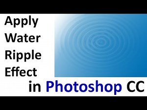 How to Make Water Ripple Effect in Photoshop