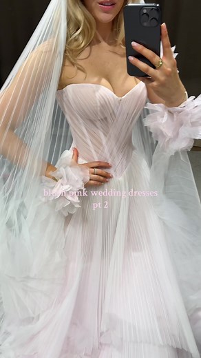 Galia Lahav Blush Pink Wedding Dress Collection