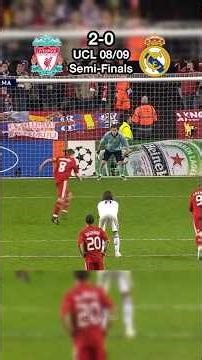 Liverpool vs Real Madrid UCL 08/09 Round Of 16