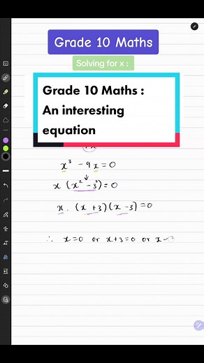 Grade 10 Maths: Solve for x - June Exam 2020